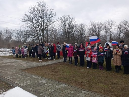 МИТИНГ, ПОСВЯЩЕННЫЙ ОСВОБОЖДЕНИЮ ПОСЕЛКА ВОЙКОВО ОТ НЕМЕЦКО-ФАШИСТСКИХ ЗАХВАТЧИКОВ